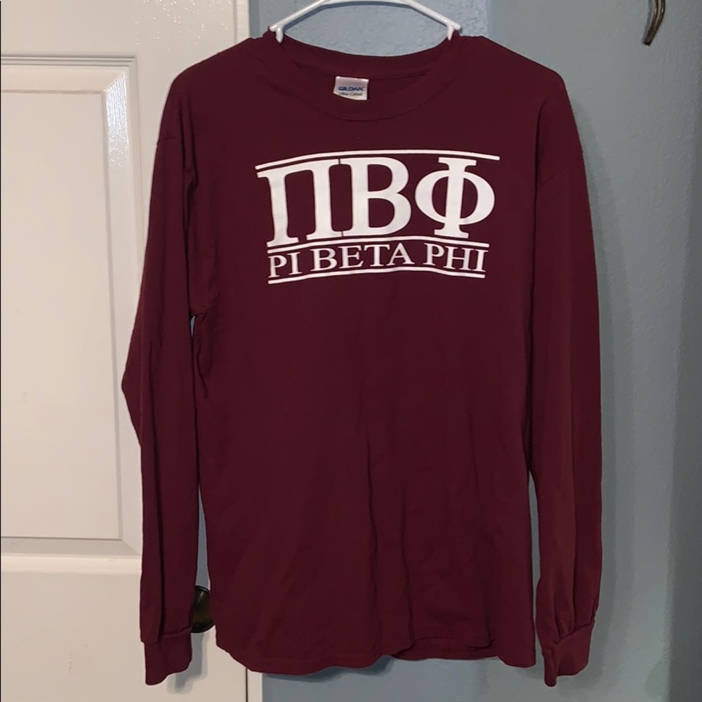 Pi Beta Phi sorority long sleeve
